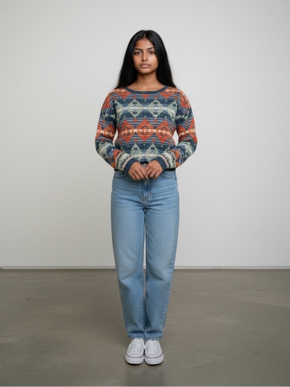 Vintage Denim & Supply Ralph Lauren Southwestern Sweater Size S Women’s Aztec